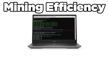 Dell G5 RX5600M Mining Efficiency