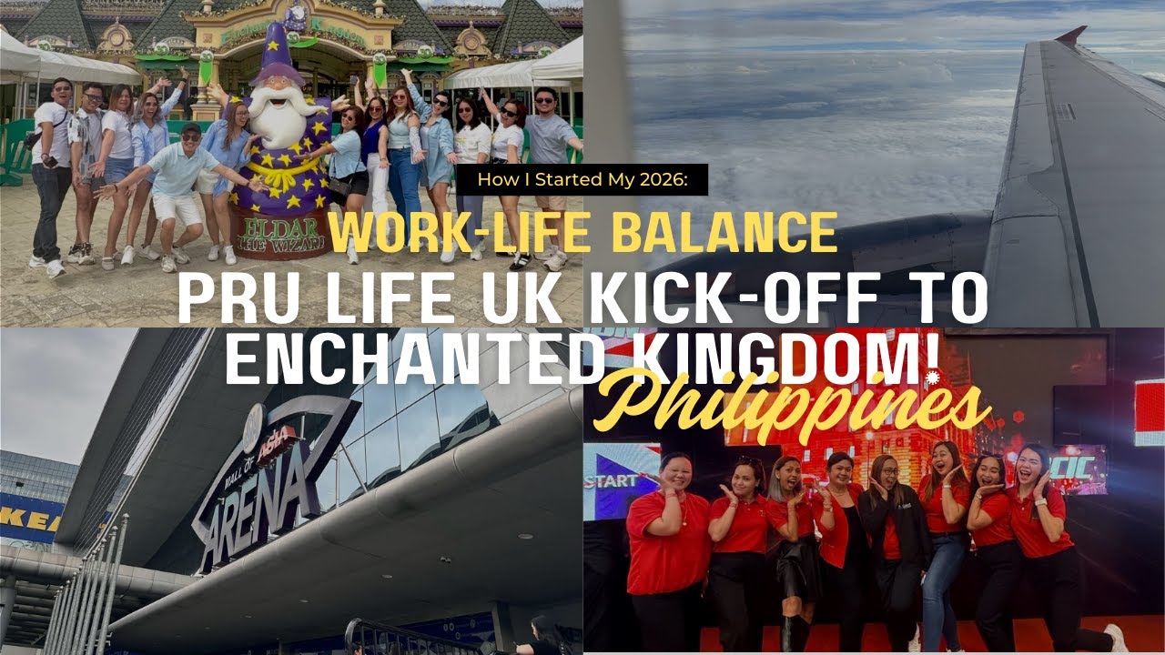 How I Started My 2026: Pru Life UK Kick-off + A Magic Side Trip! | Angelakwatsera Vlog