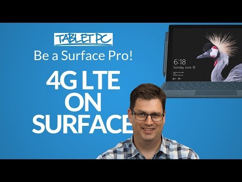 Video: Laptopul de suprafață are LTE?