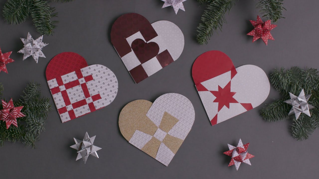 Pimp den op: Sådan fletter du fire flotte julehjerter