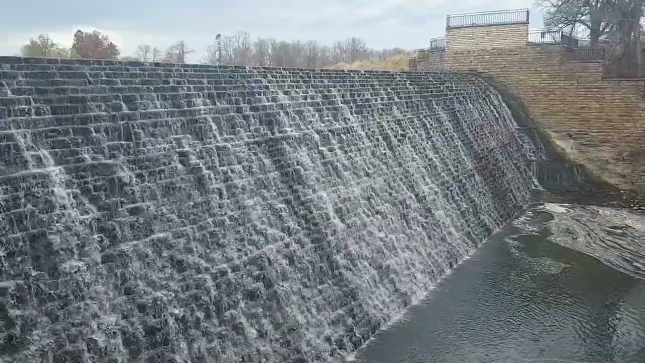 Beeds Lake State Park Dam, Hampton Iowa