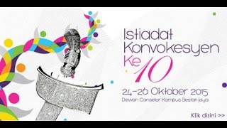 Live Istiadat Konvokesyen Ke 10 - Sesi 1 (24/10/2015)