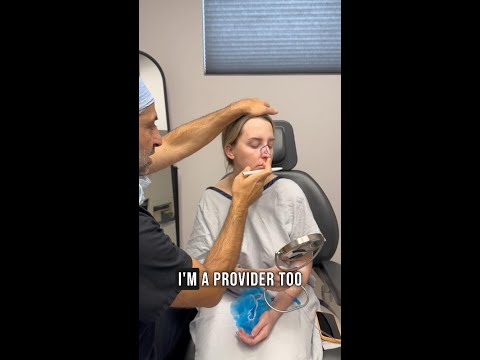 Video thumbnail: Part One: Beginning Her Rhinoplasty Transformation · Rady Rahban, MD