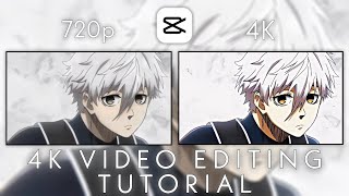 EASY! 4K/HDR CC Quality in Just 1 Minute!! (Comic Vr.) | CapCut AMV/Edit Tutorial