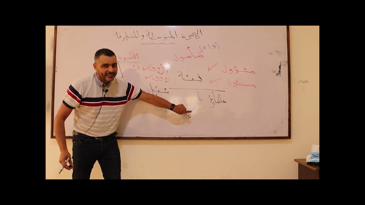 الهمزة المتوسطة والهمزة المتطرفة (الطريقة العالمية) دفعة 2024 |الصف الثالث الثانوي|