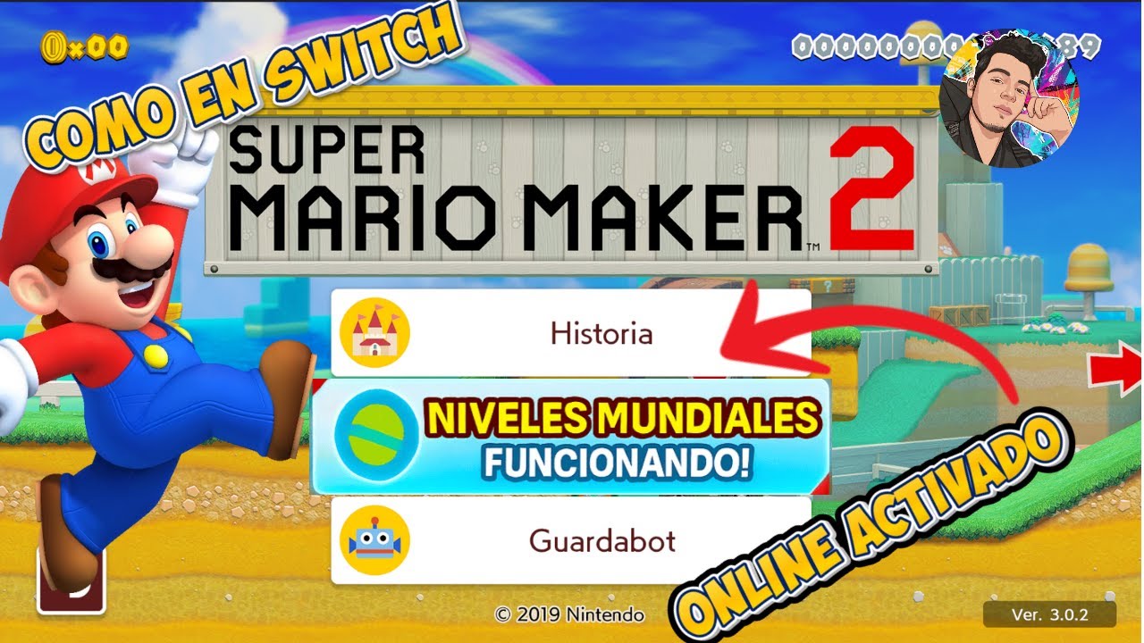 🔥 ¡Mario Maker 2 COMO EN SWITCH REAL! 🌎 Niveles Mundiales + Super  Mundos + Desafío FUNCIONANDO