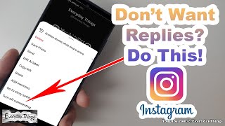 How to Turn Off Comments on a Single Instagram Story