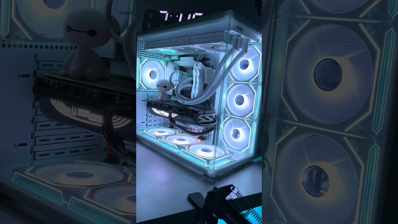 Prism 6 Pro Fan Installed in Gaming Setup 🇧🇩