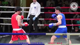 TAWHIRI TOHERIRI vs ANDY MAX -SHAMROCK BOXING: WAR GLORY