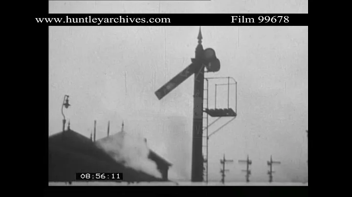 London, Midland and Scottish Railway Trains.  Archive film 99678