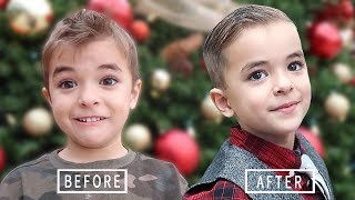 4 Year Old gets TOTAL Christmas Makeover! | Sam & Nia