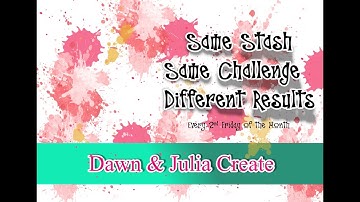 Dawn and Julia Create - June 2020