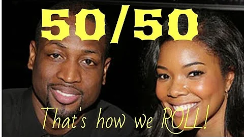 Dwayne Wade addresses Gabrielle Union's Comment The Split Everything 50/50. He missed the FOUL SHOT.
