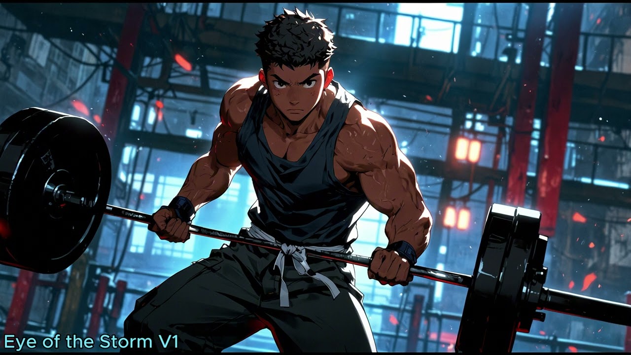 🔥Eye of the Storm V1 - Motivational Music - Shadow Leveling