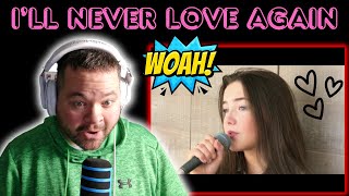 Reaction To Lucy Thomas - Ill Never Love Again - From A Star Is Born - Is She For Real??