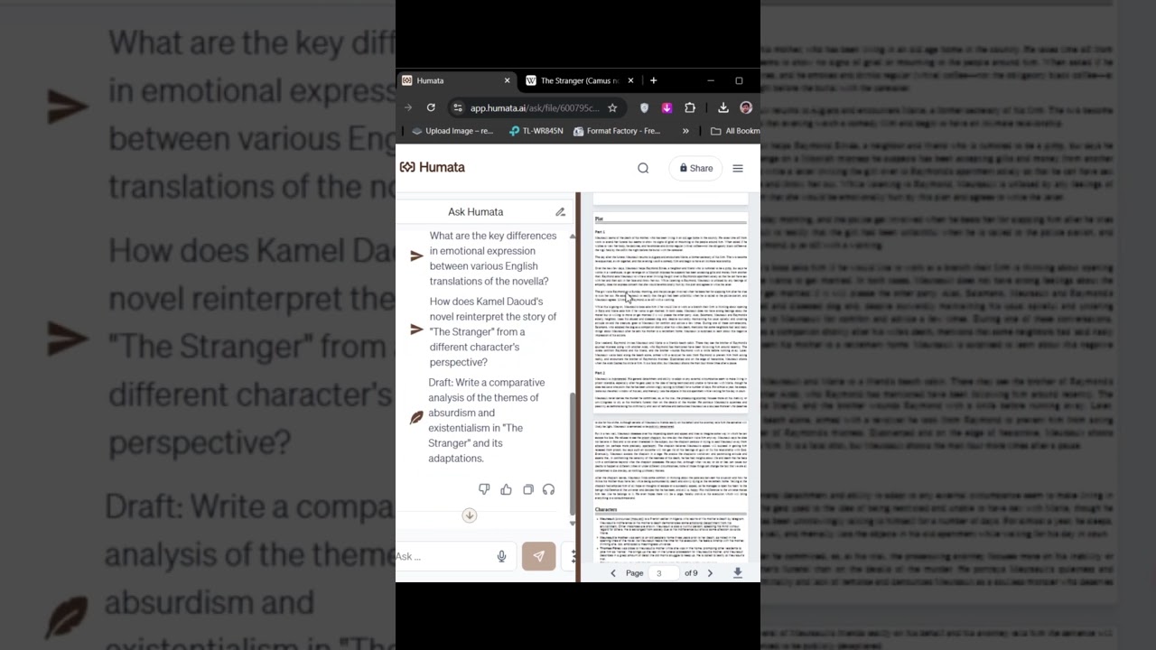 Summarize Any #pdf #documents #ppt #file #genrator #education #elearning
