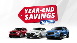 Year End Savings at Balise Hyundai of Fairfield