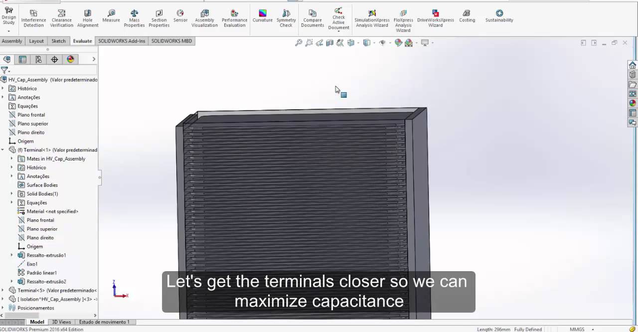 High Voltage Capacitor Design on COMSOL YouTube