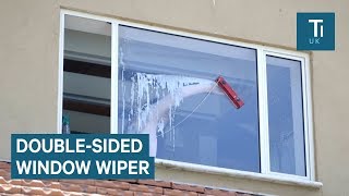 Window Cleaner Uses Magnets To Clean Both Sides Of A Window