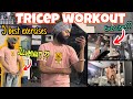 TRICEP WORKOUT 💪🏻| 5 Best Exercise for Triceps 🖐🏻| illuminati ?? | Deepdaysvlog