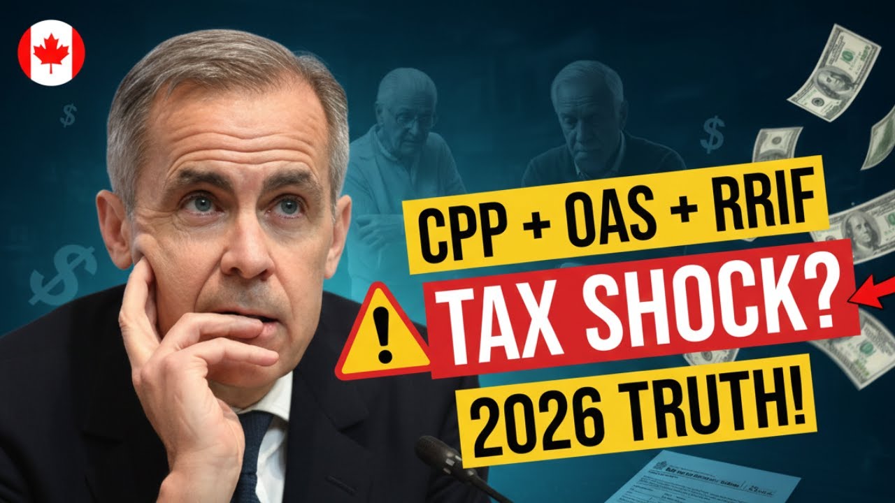 CPP + OAS + RRIF = How Much Tax in 2026 Shocking Truth