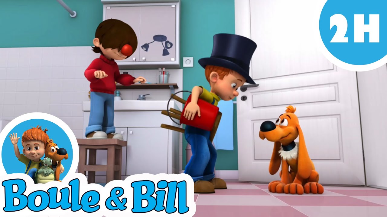 😍 2h de bonne humeur avec Boule et Bill 🤩- Nouvelle compilation Boule et Bill FR