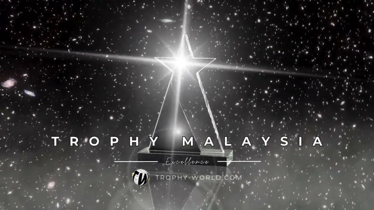 Trophy-World Malaysia | Custom Trophies & Plaques Supplier - Designer Crystal Star Trophies