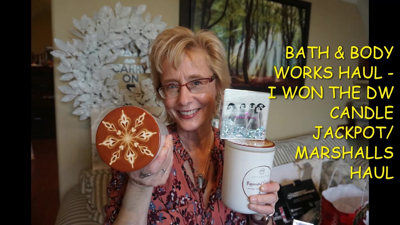 BATH & BODY WORKS HAUL DW CANDLES!!! & MARSHALLS HAUL YouTube