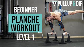 Full Planche Beginner Workout [Level 1]