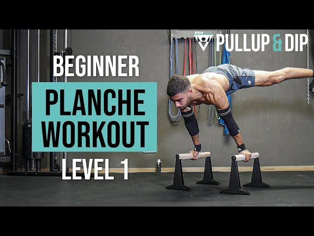 Full Planche Beginner Workout [Level 1] 