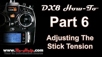 DX8 How-To Pt. 6, Adjusting The Stick Tension