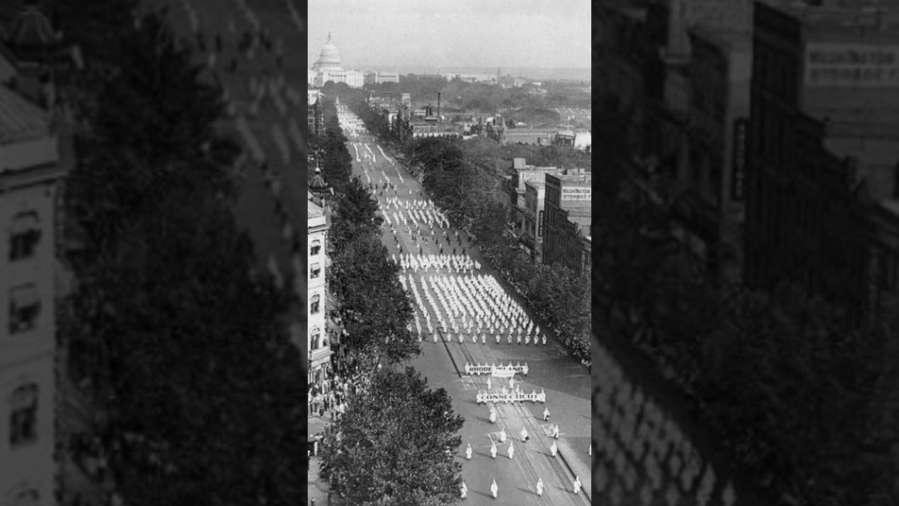 The 1925 Ku Klux Klan Parade in Washington, DC #shorts #podcast #history #United States
