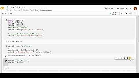 How to delete different coding cells in Colab?