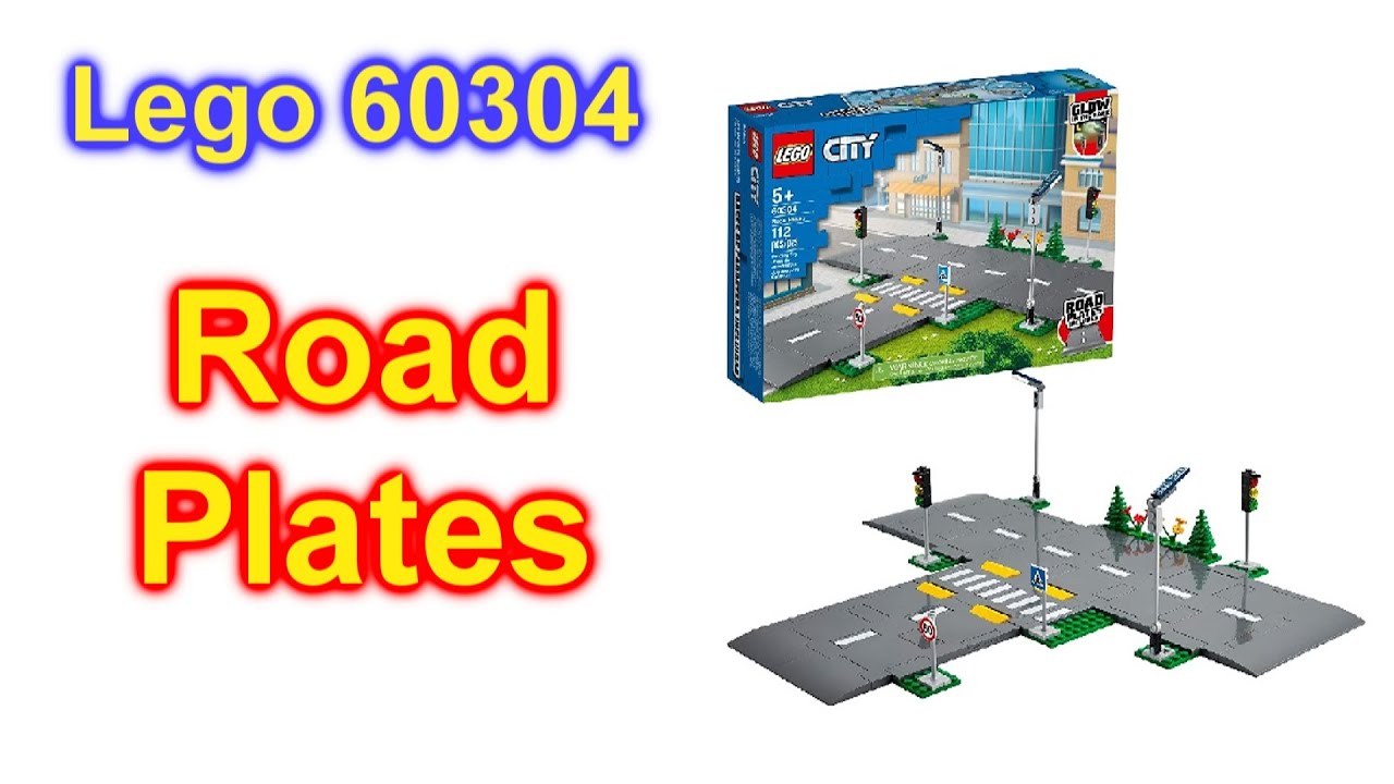 LEGO 60304 City Road Plates Building Kit Unbox Build 
