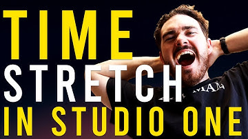 How to time stretch audio and loops in Studio One