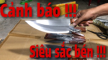 Dao thép nhật lại về tại Căn Dao Nhà Bếp #2