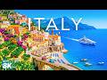 ITALY 8K Aerial 🇮🇹 ⛲ Historic Cities, Amalfi Coast &amp; Mediterranean Summer Paradise 🏝️