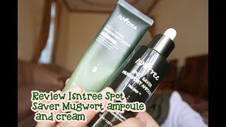 isntree mugwort cream