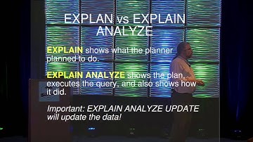 Explain Explained - Josh Berkus