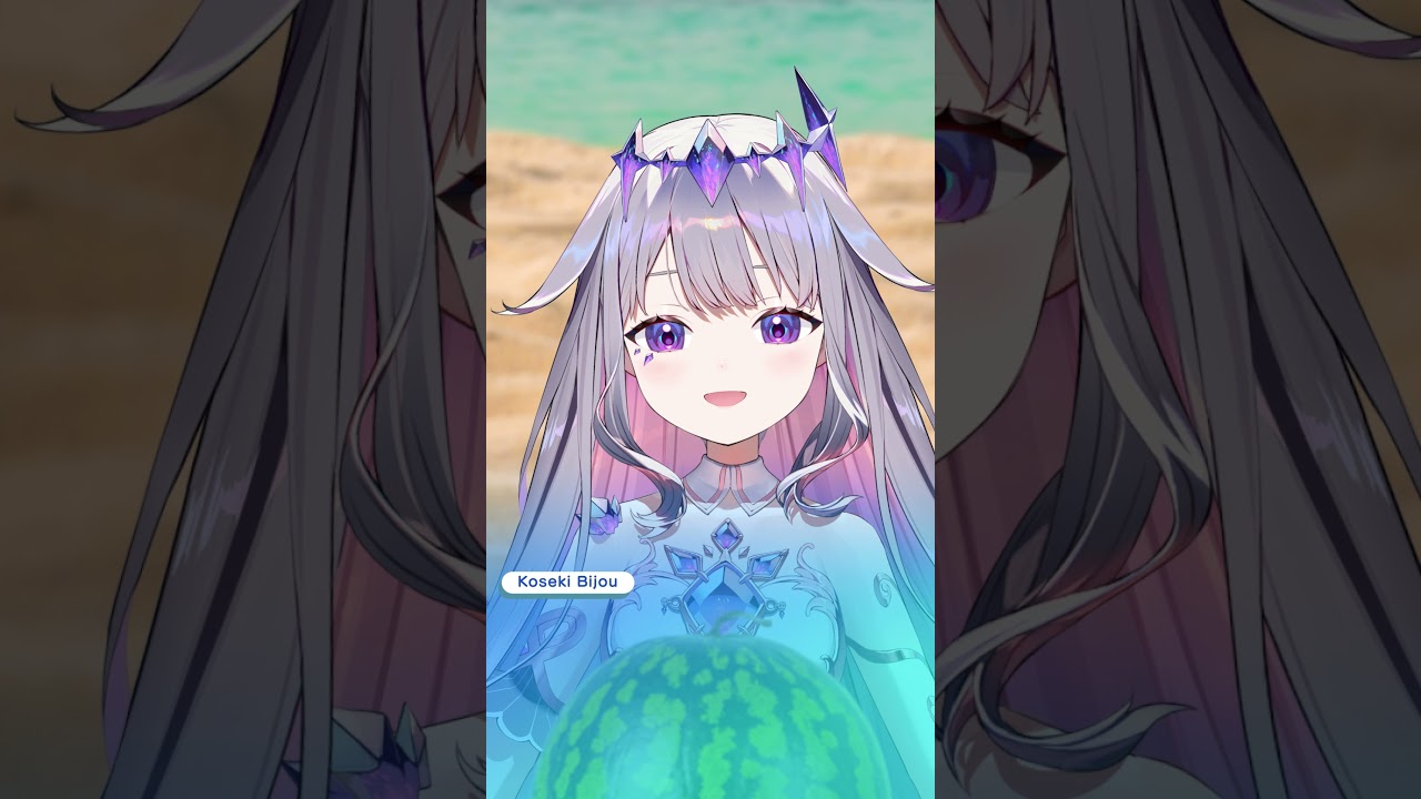 Watermelon SMASH!! #ホロサマshorts #hololivesummer2023 #shorts