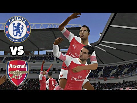 Chelsea VS Arsenal Dream League Soccer 2019 Gameplay 