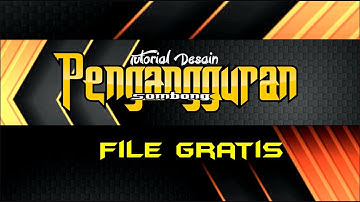 Cara Menbuat Banner Youtube lewat corel draw II Ukuran banner youtube