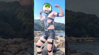 無人島で「HOT LIMIT」踊ってるヤバいゲーム実況者がいるんだけどwww【T.M.Revolution】よろずや🍭 #shorts #dance|さんど。【よろずや】