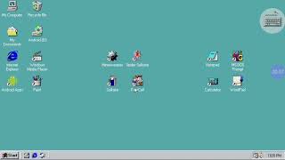 como mudar a imagem de fundo do seu Windows 98 Simulator screenshot 5
