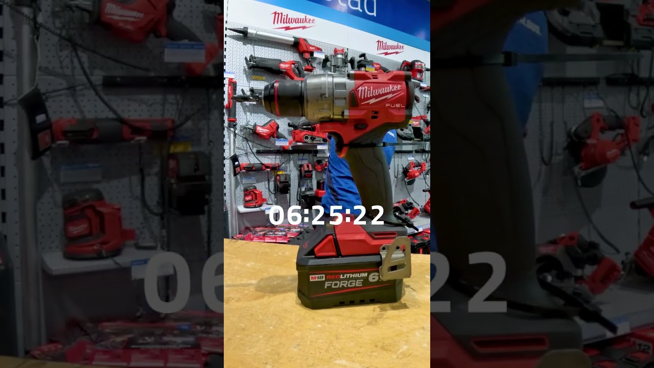 Milwaukee - tools that don’t quit🔴