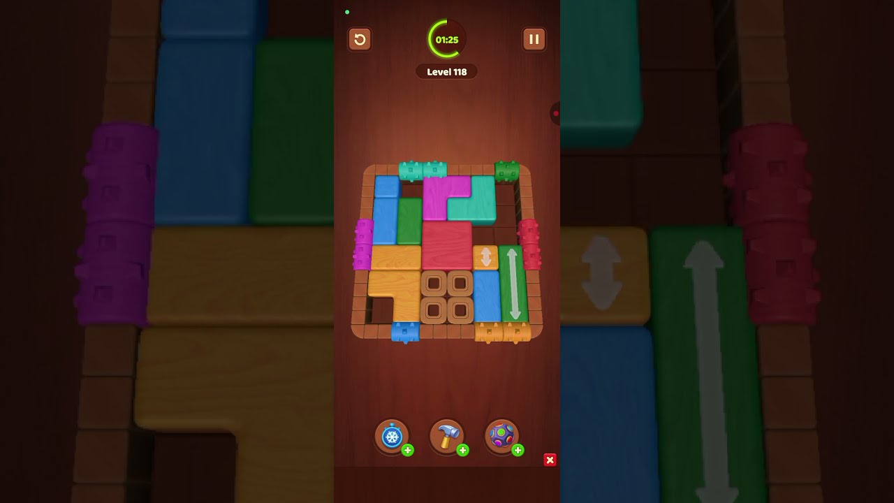118 Level wood block jam game 2025