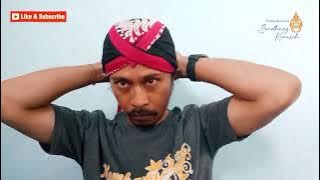 Tutorial Memakai Sendiri Udheng (Ikat Kepala Jawa)