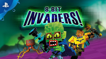 8-Bit Invaders! - Gameplay Trailer | PS4