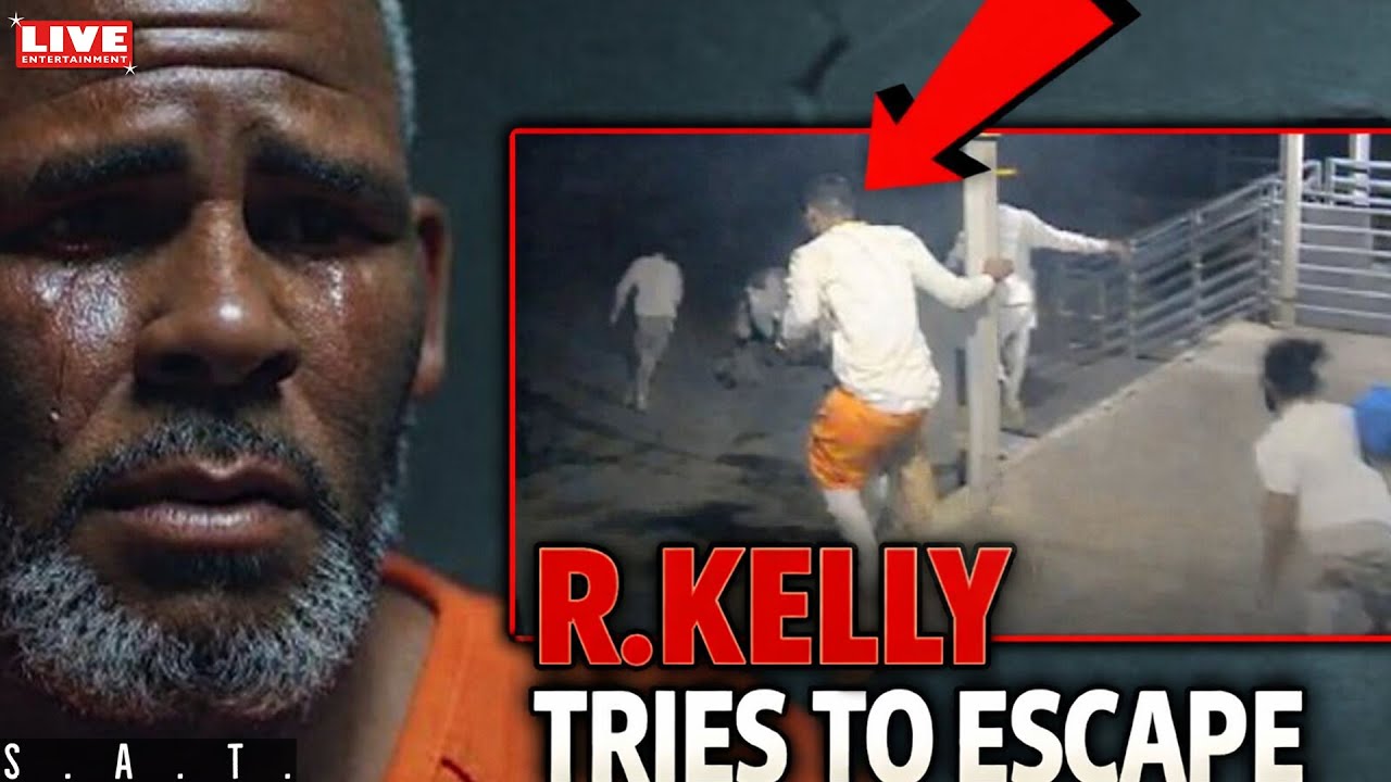 R. Kelly Tries to Flee After Prison Release Date Revealed | Shocking Escape Attempt!”