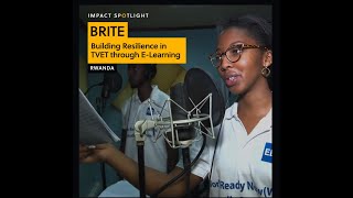 BRITE: Building Resilience in TVET through E-Learning